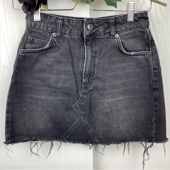 Topshop Moto Denim Skirt - Picture 7 of 8